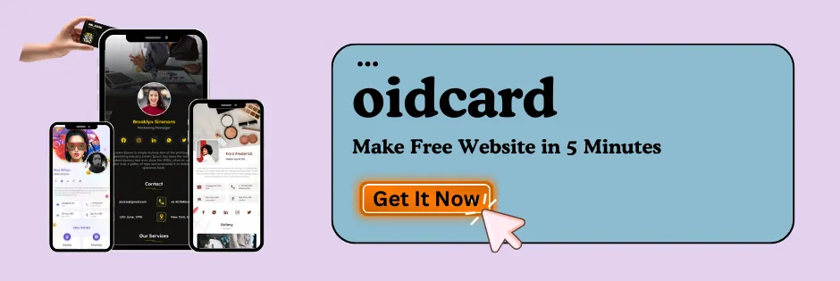 oidcard Banner